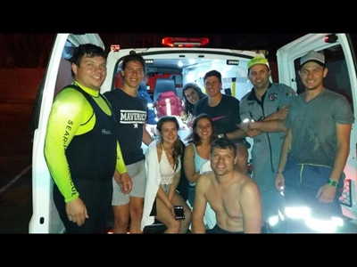 Holidaymakers rescued from monster waves at Ballito
