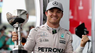 Rosberg extends title lead as Mercedes seals triple