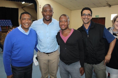 Mmusi Maimane in George