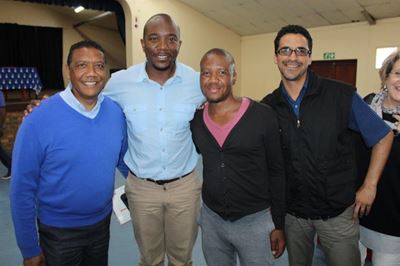 Mmusi Maimane in George