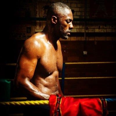 Idris Elba wins kickboxing fight