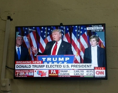 Donald Trump new United States president