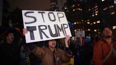 Anti-Trump demonstrations hit second day after election
