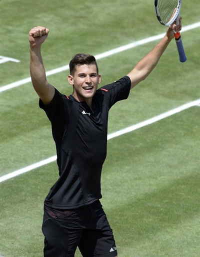 Thiem makes his mark despite loss