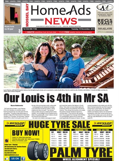 Today's Mossel Bay Home Ads News