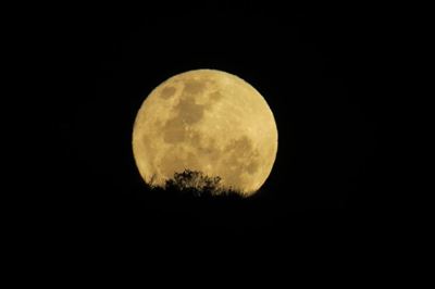 Supermaan oor Oudtshoorn