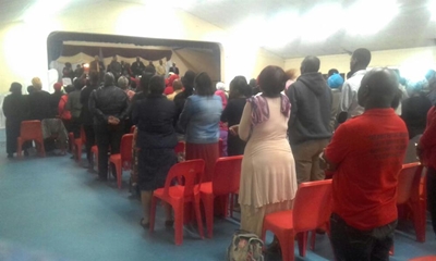 Memorial service for taxi association chairman