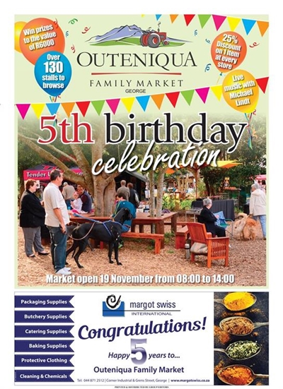 Outeniqua Family Market turns 5