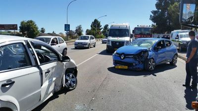Ongeluk in Voortrekkerweg