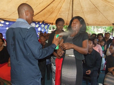 Prophet 'heals' church members with Doom