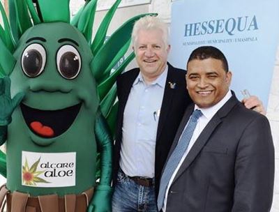 Minister visits Albertinia