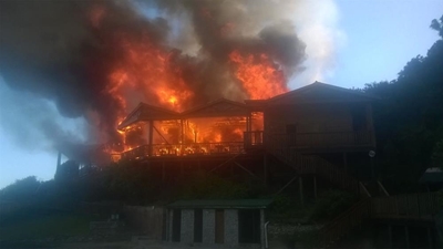 Devastating fire in Tsitsikamma