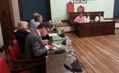 Nederlandse afvaardiging in Oudtshoorn