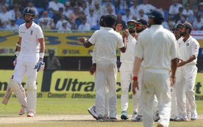 India crush England