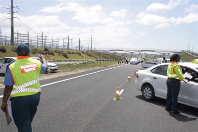 VIDEO: Road block to usher in festive season