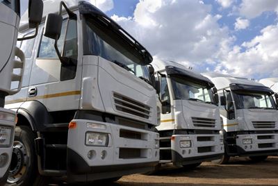 Local sales of heavy vehicles on the skids