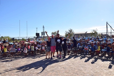 Christmas joy comes to Bitou children