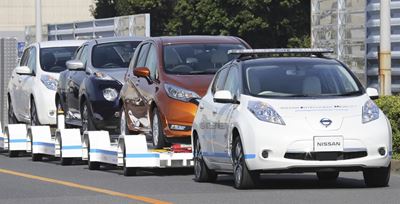 Nissan introduces new autonomous vehicle towing tech