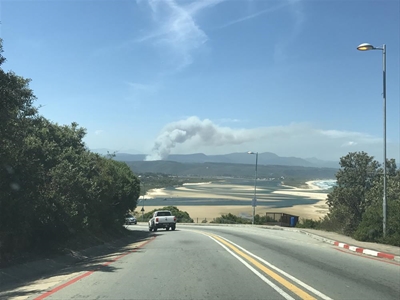 Crags fire contained, but concerns remain