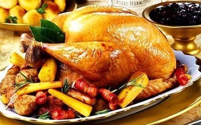Turkey still rules the roost at Christmas lunch tables