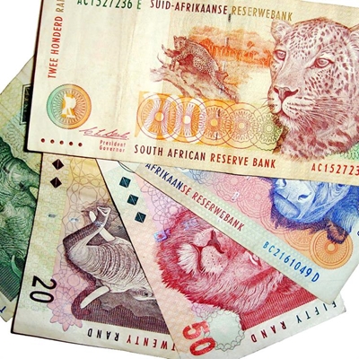 Rand tracks weaker Euro