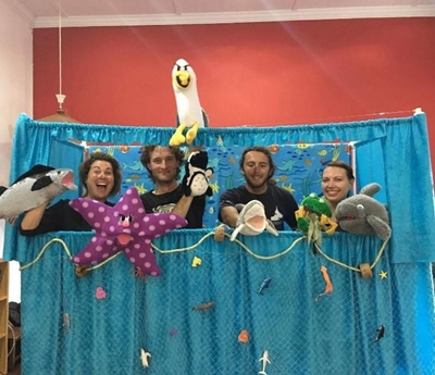 Puppet show educates on environment
