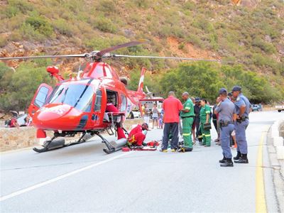 Drenkeling gered in Meiringspoort