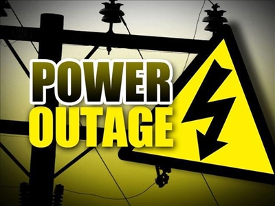 Power outages throughout George