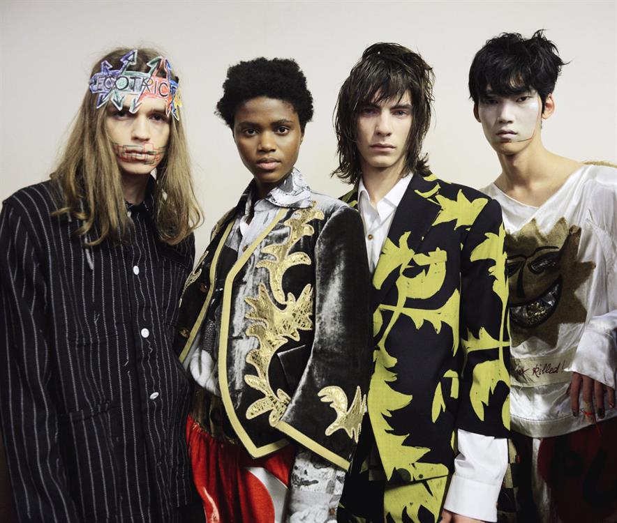 Vivienne Westwood closes London men's fashion week in eccentric style