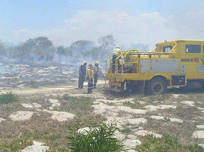 Nuutste inligting: Albertinia-brand