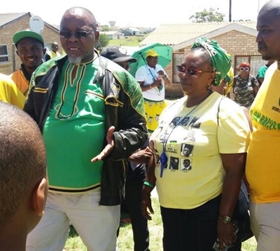 Gwede Mantashe in George