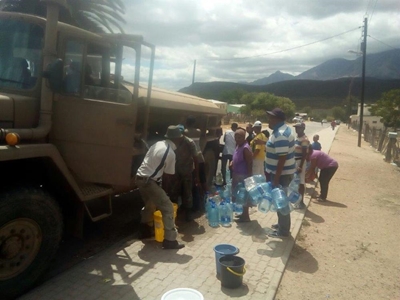 Nòg water vir De Rust