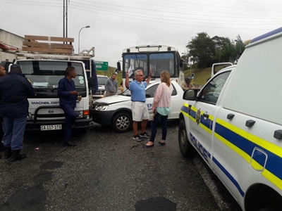 Collision at intersection