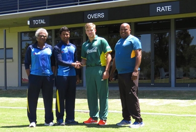 International cricket in Oudtshoorn