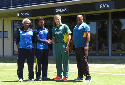 International cricket in Oudtshoorn