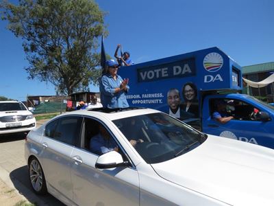 Patricia De Lille in Uniondale