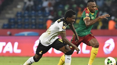 Cameroon down Ghana 2-0 to reach cup final