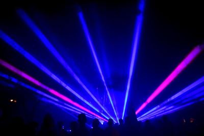 Laser light show a big hit