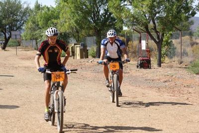 Bergfietsuitdaagwedren op Oudtshoorn
