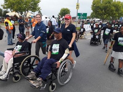 Wheelchair challenge under way