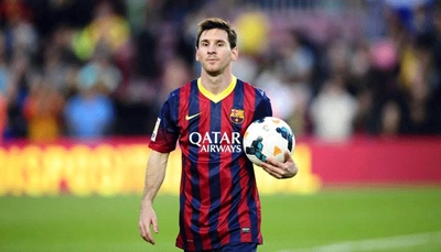Messi double keeps struggling Barca’s title hopes alive