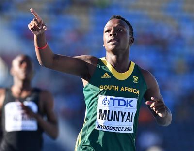 Munyai sets himself tough challenges