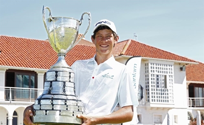 Young George golfer rewrites history