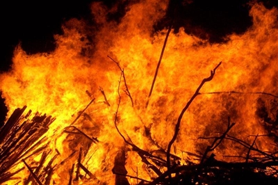 Beheerde brand op Mosselbaai