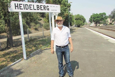 Stoomtrein op pad na Heidelberg