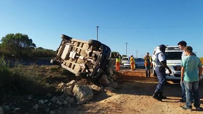 Motor rol op Skerpkoppies-draai