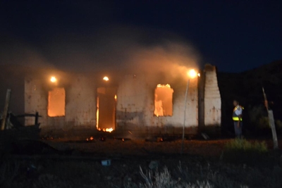 Arbeidershuis brand af