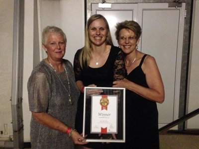Award for Mossel Bay Advertiser sales consultant