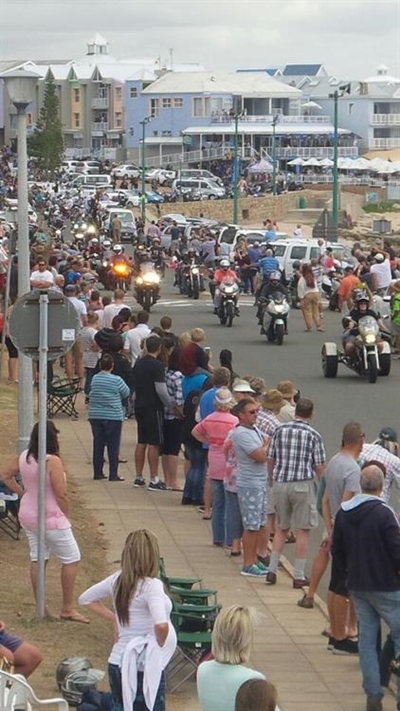 Groot opwinding by Buffalo Rally-massarit