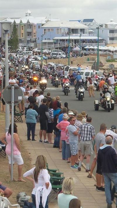 Groot opwinding by Buffalo Rally-massarit